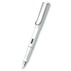 Lamy Safari glänzend weiße EF-Feder